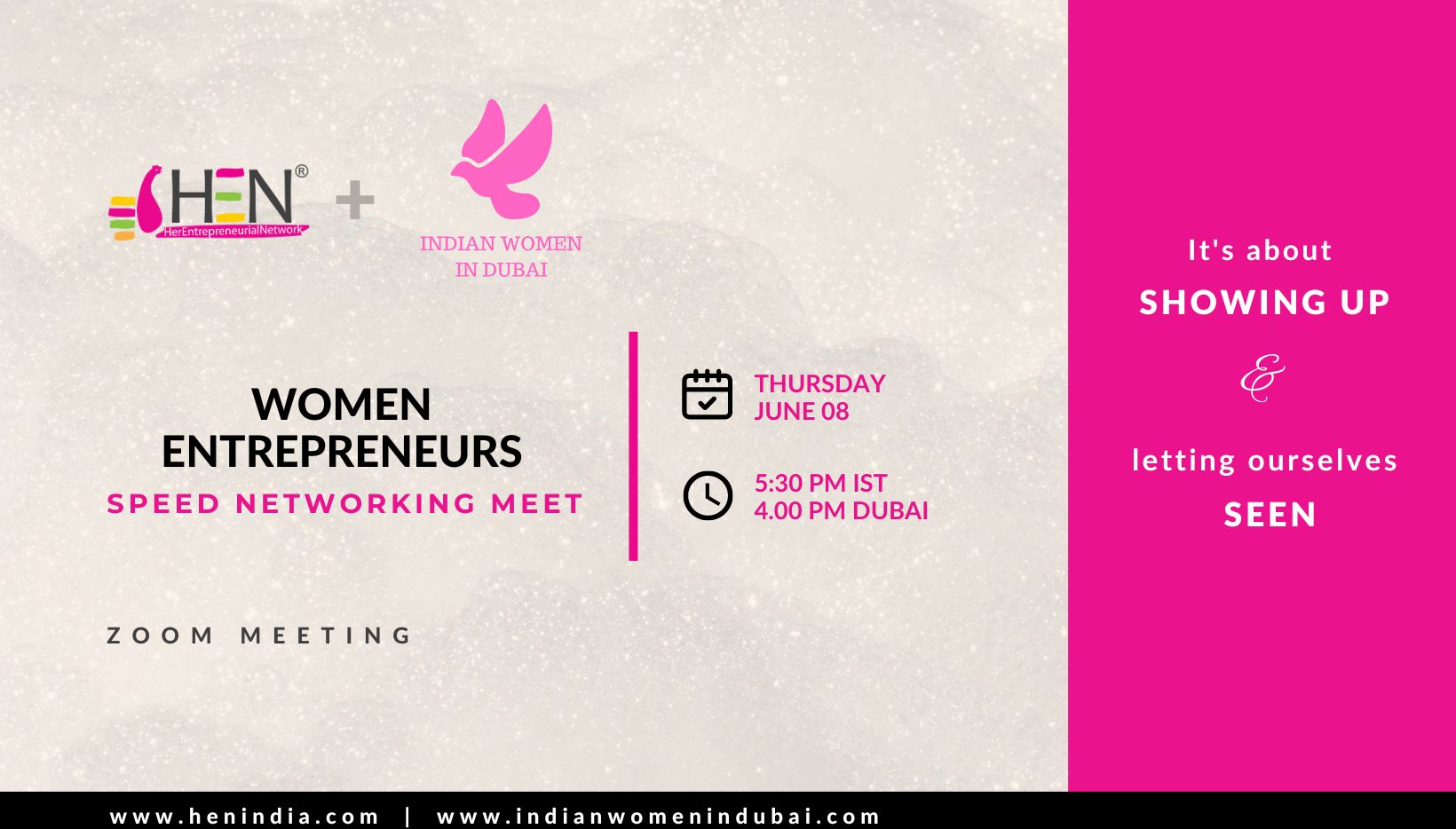HEN + Indian Women in Dubai Networking Meet