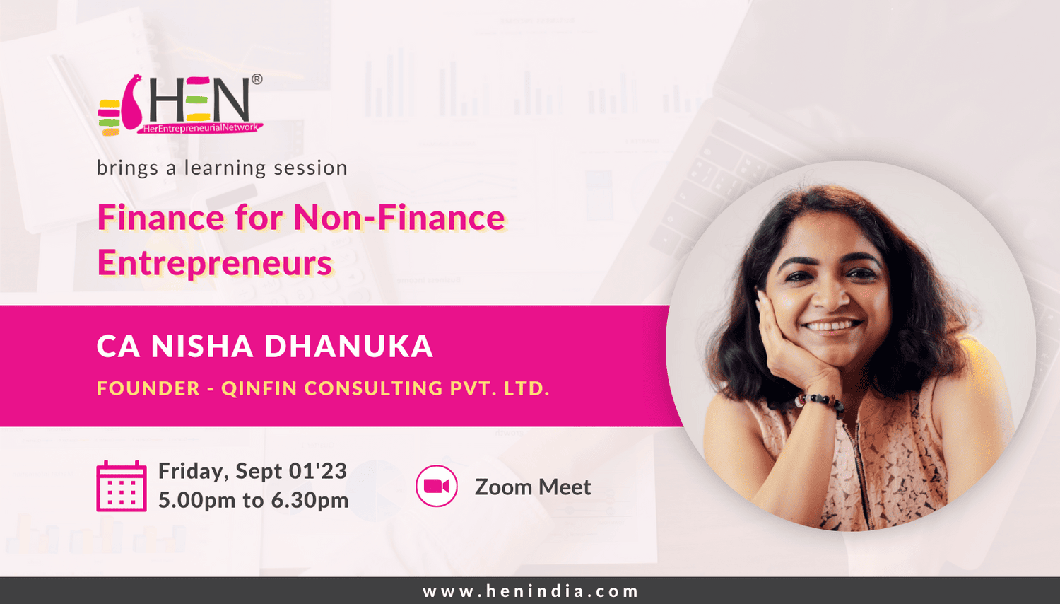 Finance for Non-Finance Entrepreneurs by CA Nisha Dhanuka