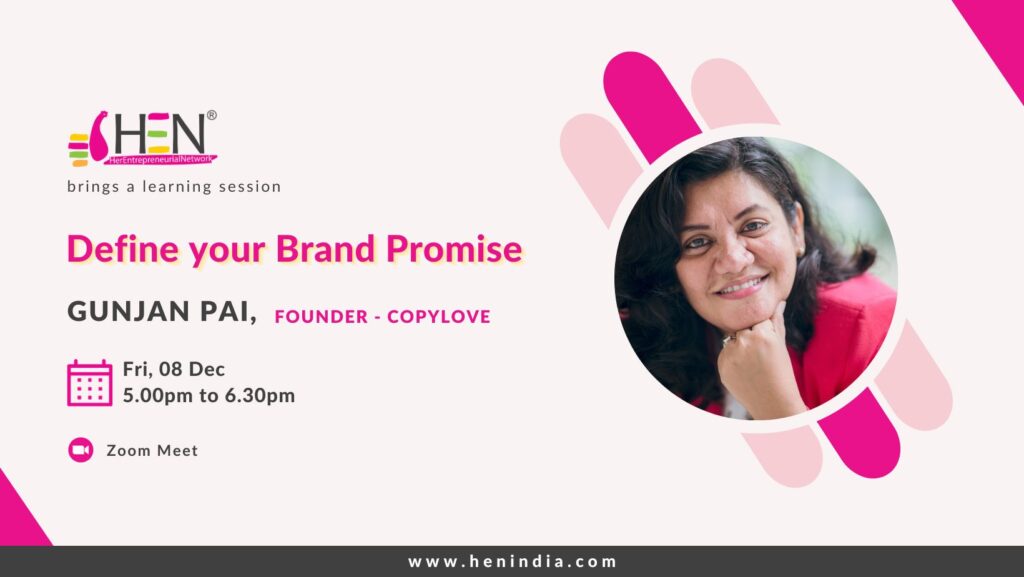 Define your brand promise