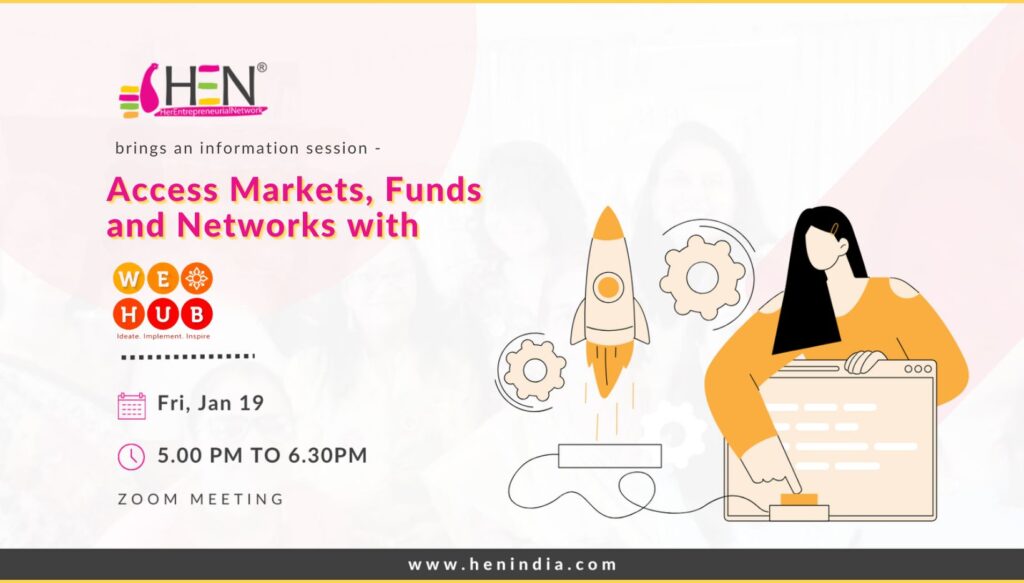 Access Funds, Markets, Networks with WEHub - jan hen meet