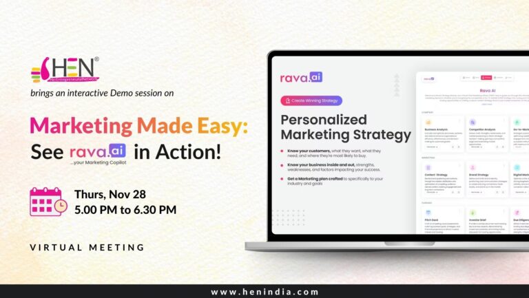 Marketing made Easy - Demo Session by rava.ai