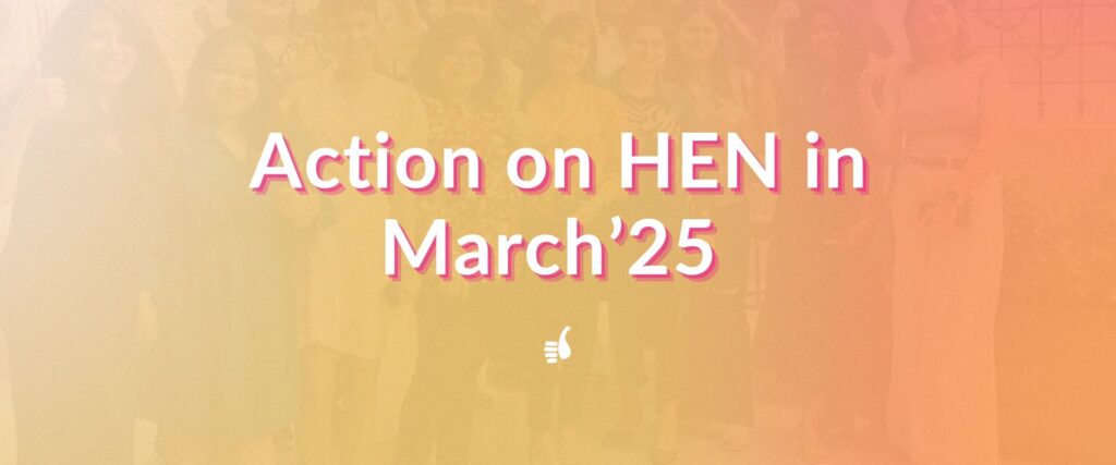 March at HEN India 25
