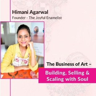 building selling and scaling with soul byHImani Agarwal HEN Inst Live Newsletter image