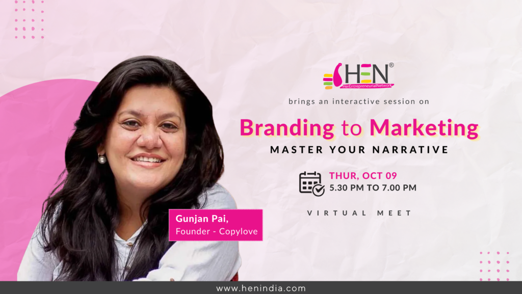 HEN India meet - Branding to Marketing