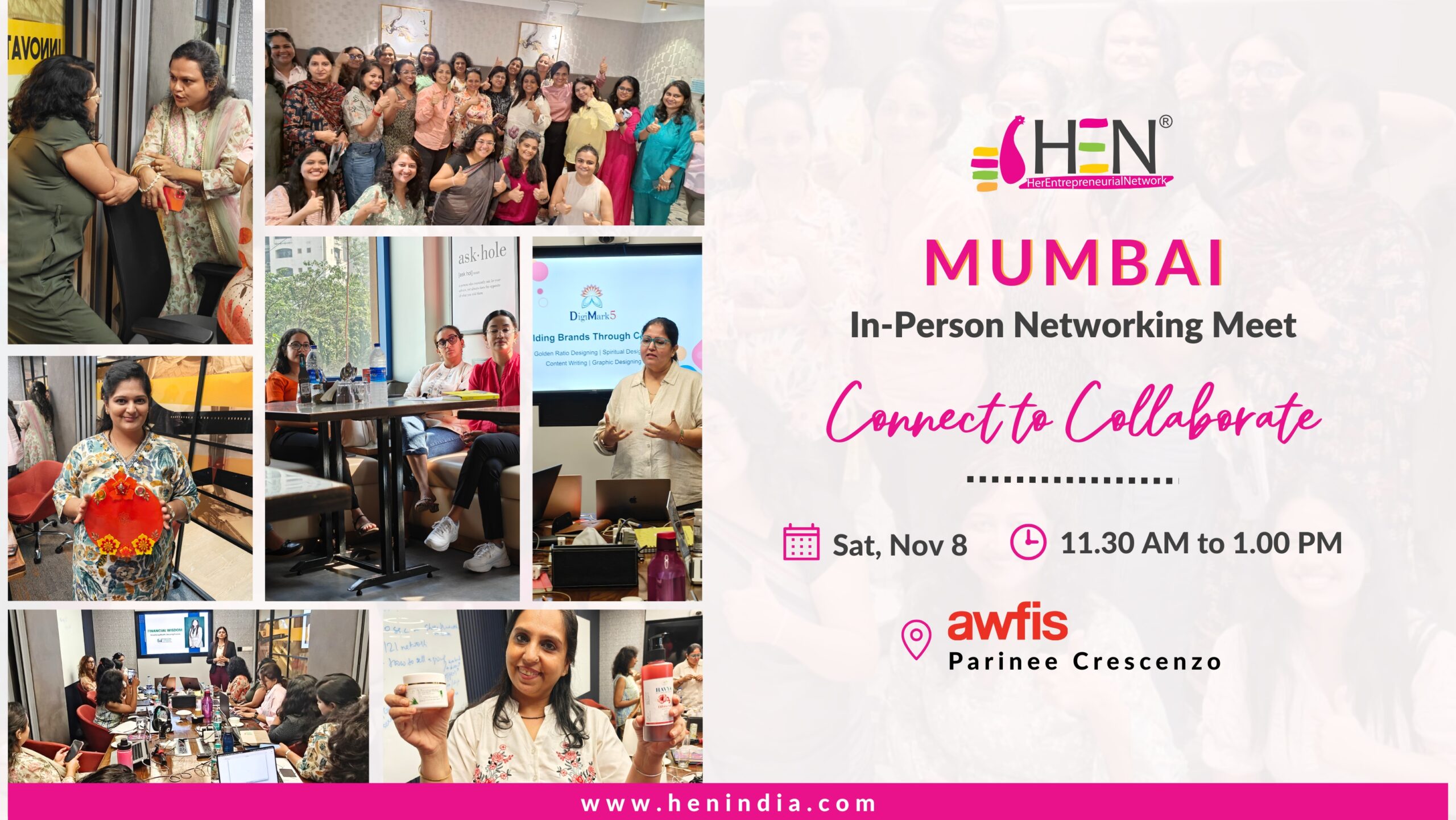 HEN Mumbai Networking Meet - Nov 8