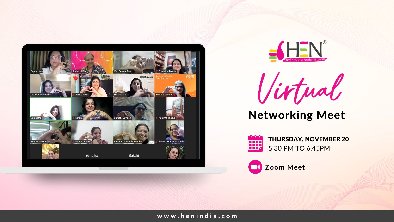 HEN Virtual NNetworking Meet November 2025