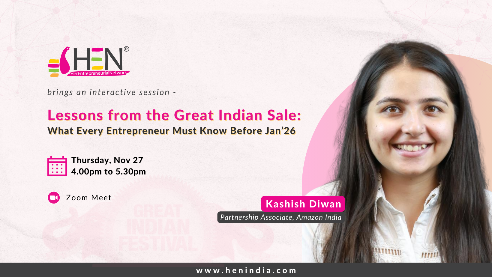 Lessons from the Great Indian Sale