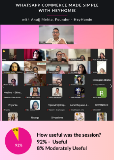 Whatsapp Commerce Made simple with HeyHomie