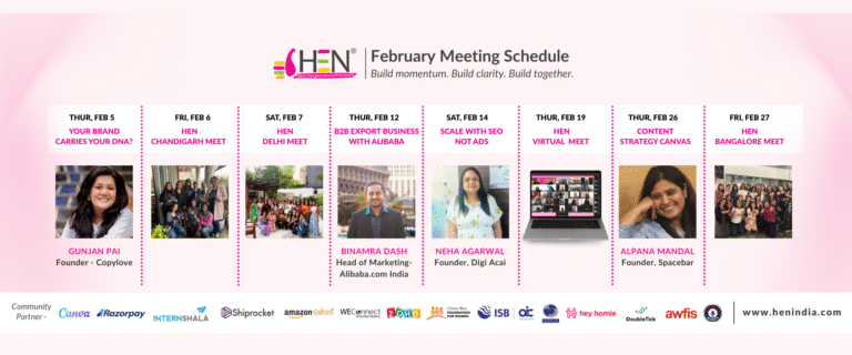 HEN February 2026 Meeting schedule