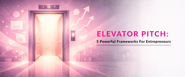 Elevator Pitch Framework