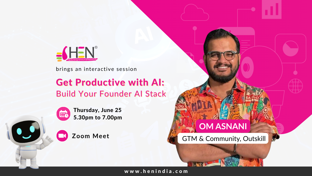 HEN Meet - Get Productive with AI: Build Your Founder AI Stack