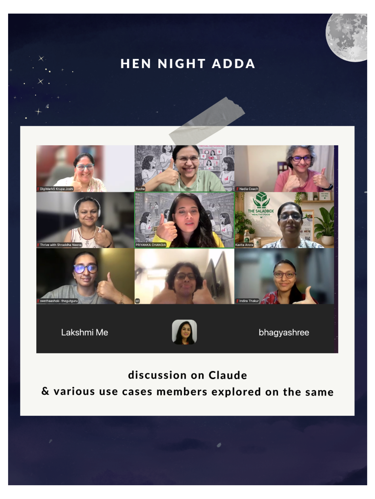 HEN Night Adda in April 2026