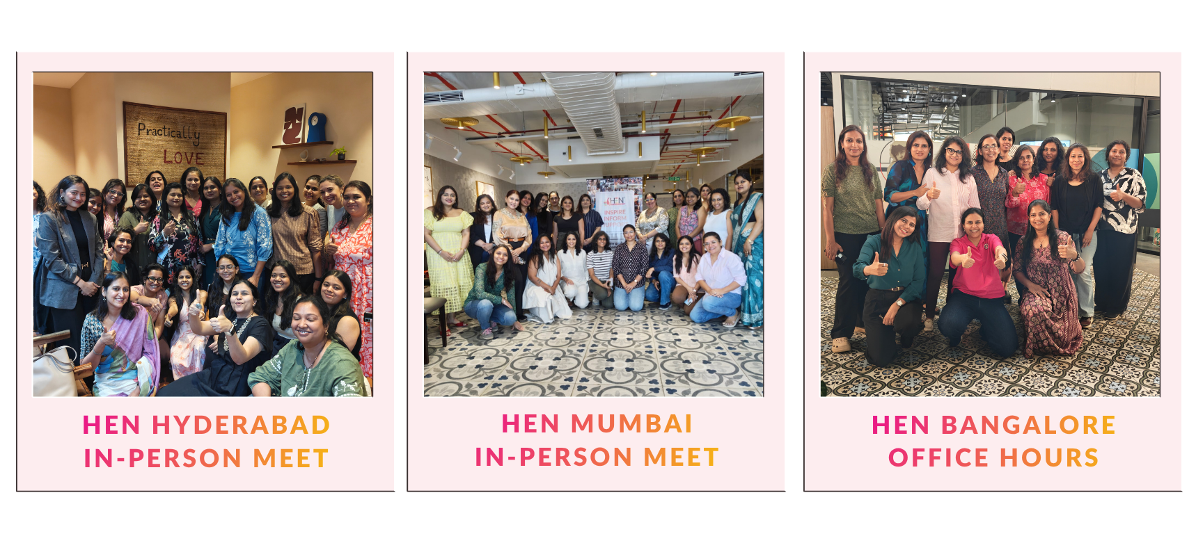 Inperson Meet at HEN India in March