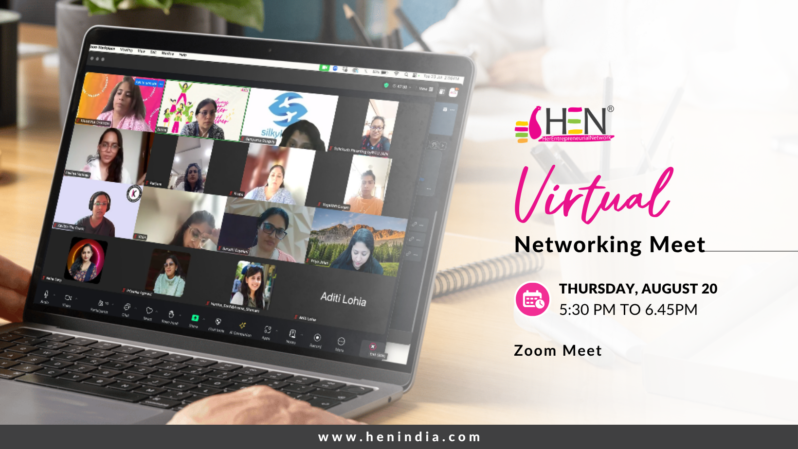 HEN Virtual Networking Meet August 2026