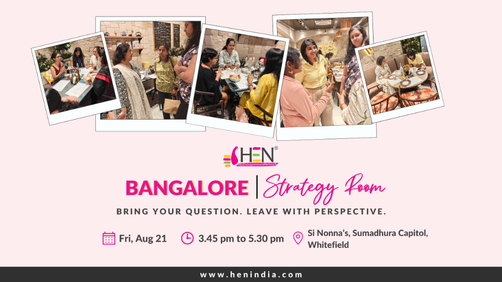 HEN Bangalore Strategy Room August 2026