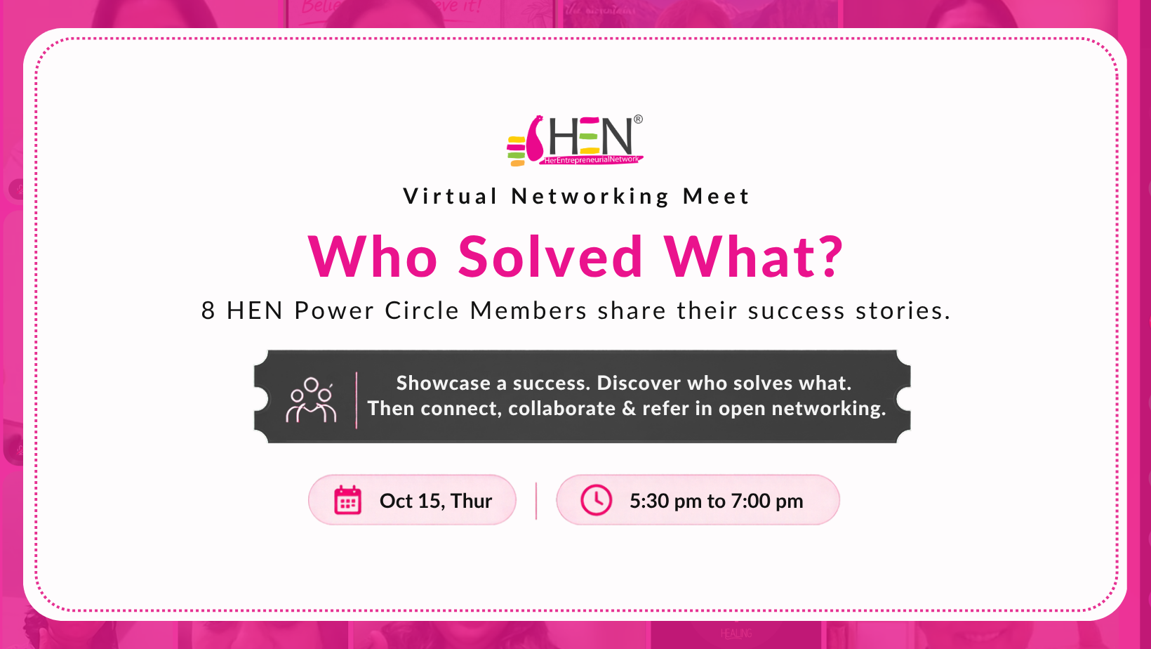 Who Solved What Virtual Networking Meet